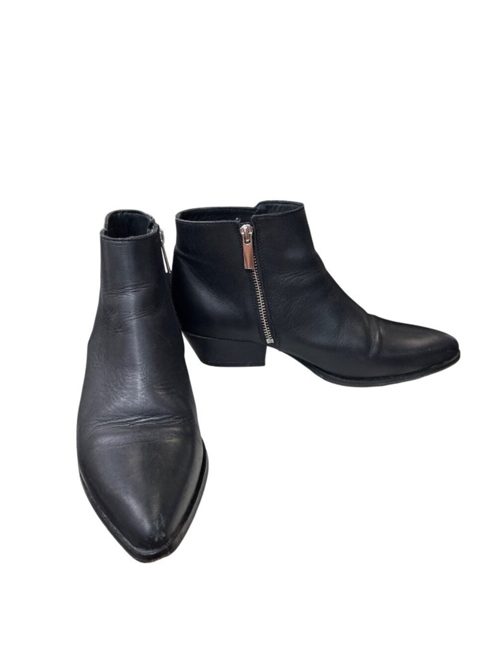 Thursday Boot womens downtown classic black leather ankle boots sz 8.5 SKU 10849